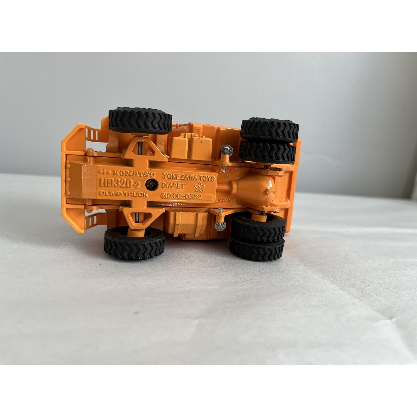 Yonezawa Komatsu Dump Truck Diapet HD320-2 Diecast 1:60 Vintage Japan Toy