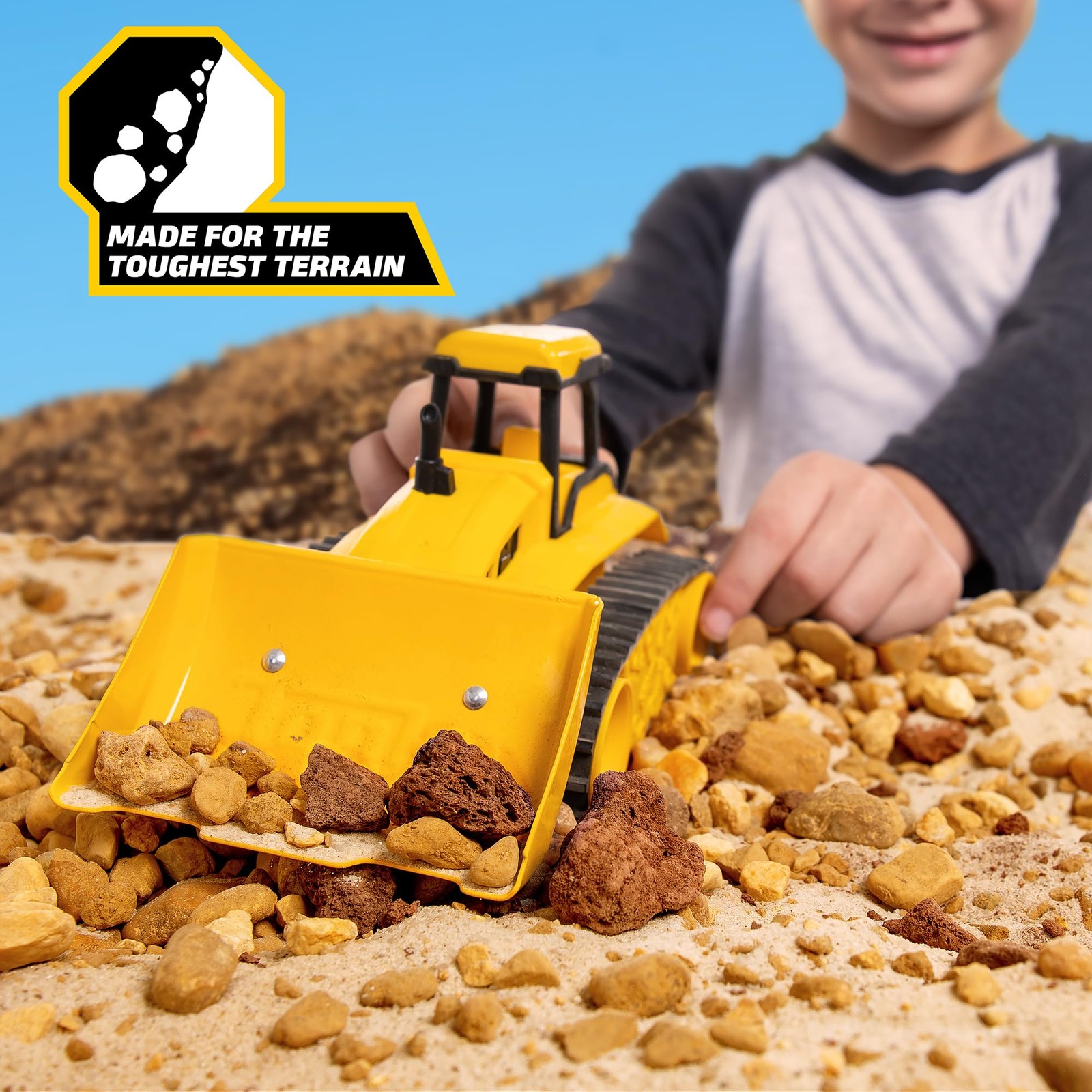 Steel Classics Giga Series Dump Truck Bulldozer 2-Pack