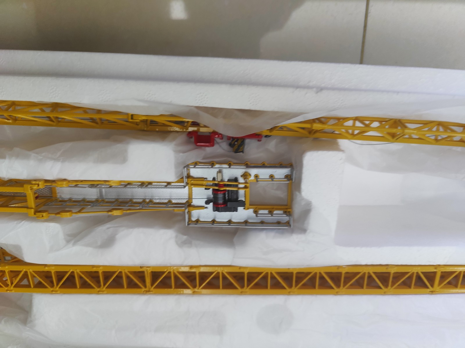 1:100 XCMG XGT360-20S1 Topless Tower Crane Constuction Equipment Diecast Model