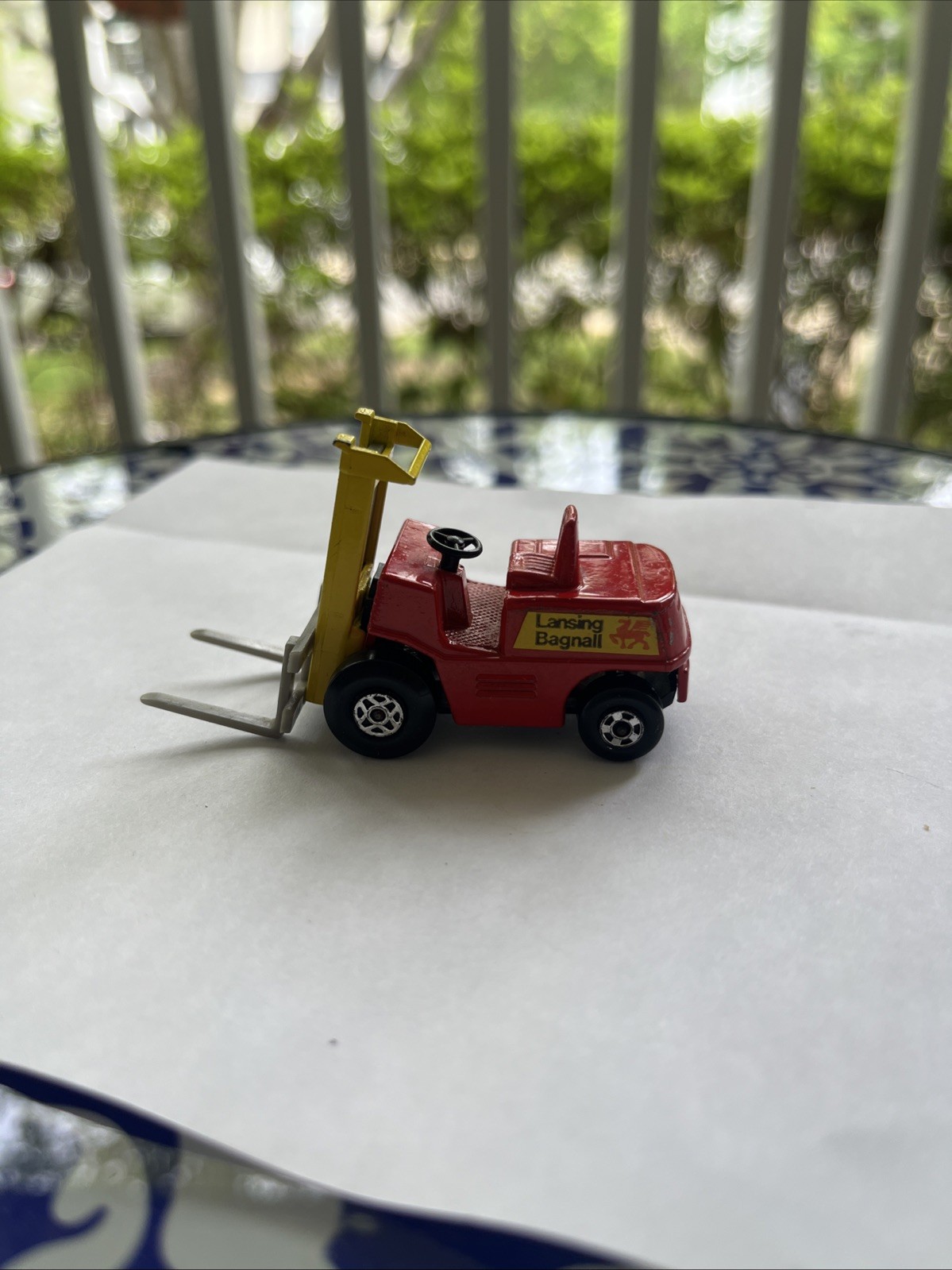 Matchbox Superfast Forklift Truck No 15 Lansing Bagnall 1972 England Made Lesney