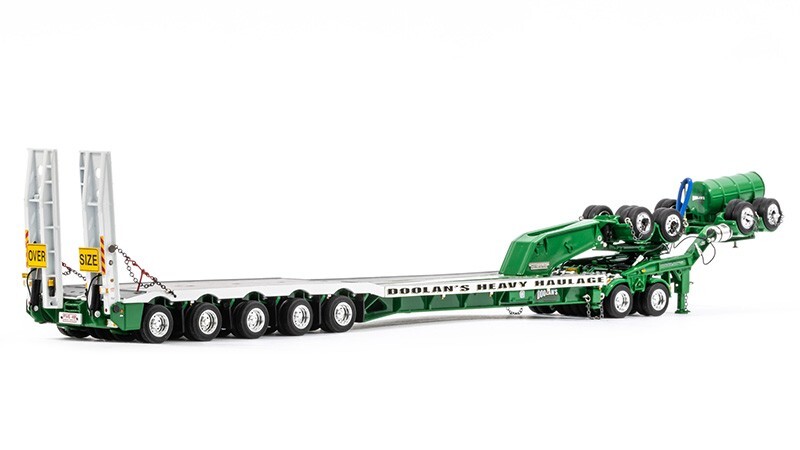 Drake 5×8 Swingwing Drop Deck Trailer – Doolans – 1:50 Scale Model #ZT09230 New