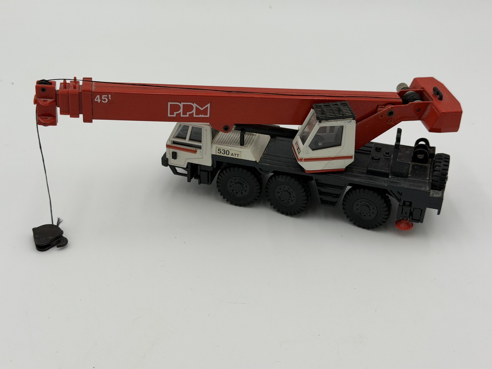 VINTAGE JOAL PPM 530 ATT MOBILE CRANE 1:50 DIECAST TOY CONSTRUCTION