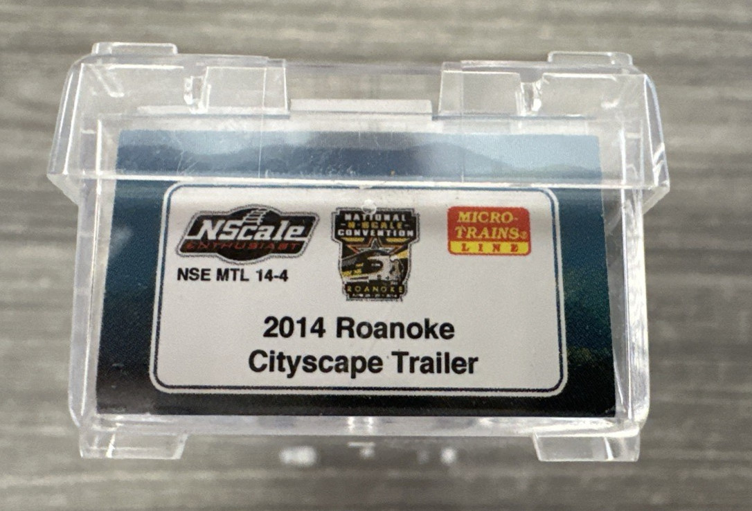 Micro-Trains N Scale 2014 Roanoke Cityscape Trailer – Norfolk Southern NIB!