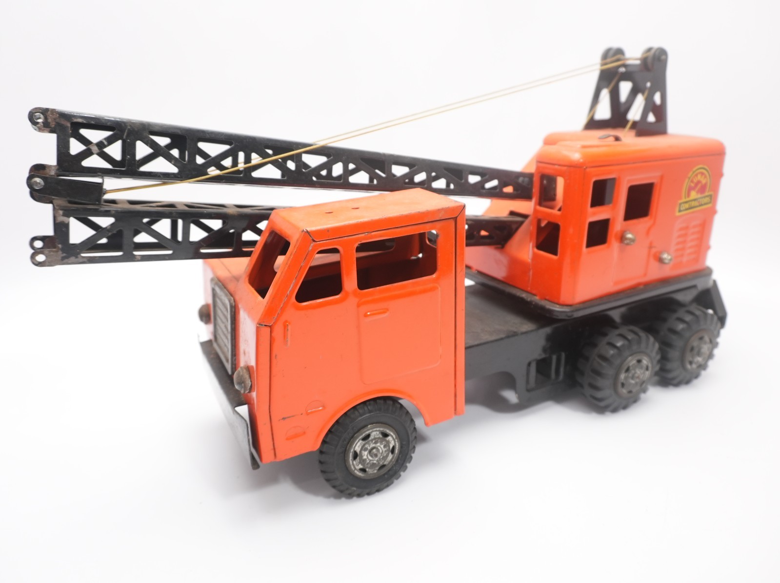 NICE! Marx Lumar Contractors Mobile Boom Crane Pressed Steel 16&Prime;
