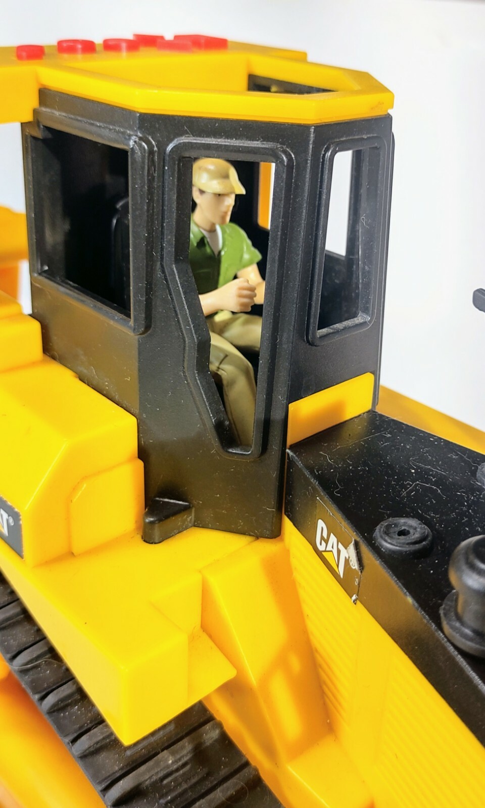Toy State Industrial Ltd Cat Bulldozer Tractor Backhoe w/Sounds & Movement