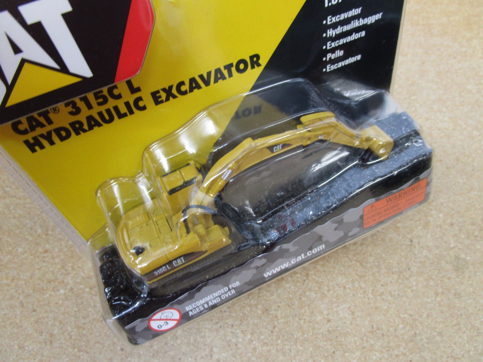 CAT 315C L Excavator NORSCOT 1/87 construction diecast toy Caterpillar B7 Z