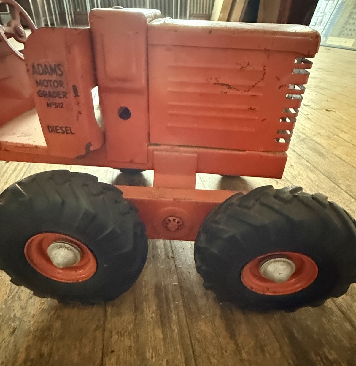 Vintage 1953 Doepke Adams Road Grader Steel 26&Prime;