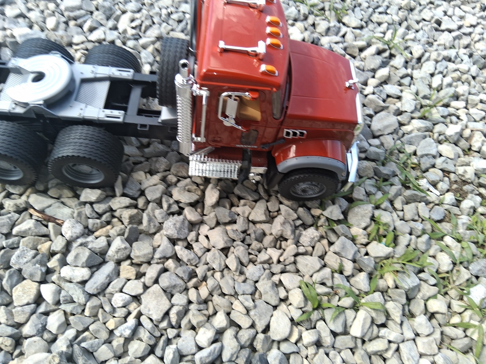 BRUDER Mack Granite Truck Semi Cab 1:16 2007 Made in Germany Tractor Trailer