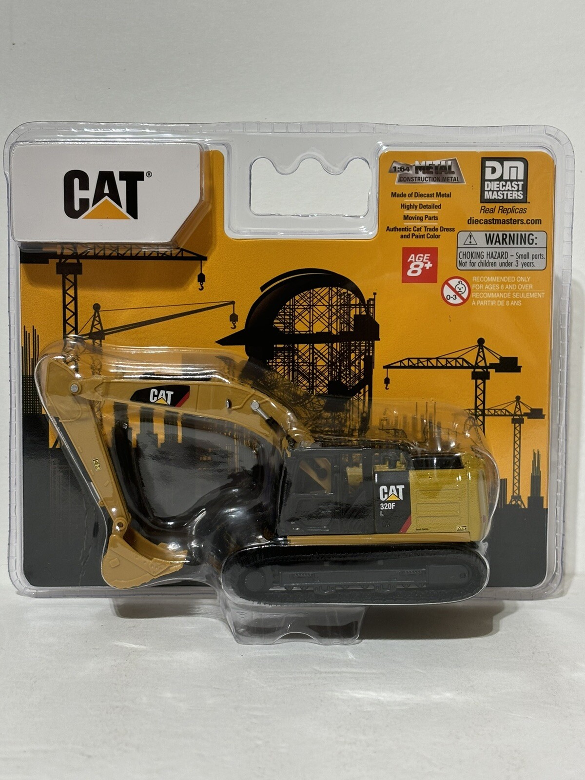 Diecast Masters 1:64 Scale Cat 320F L Hydraulic Excavator Model 84644CS