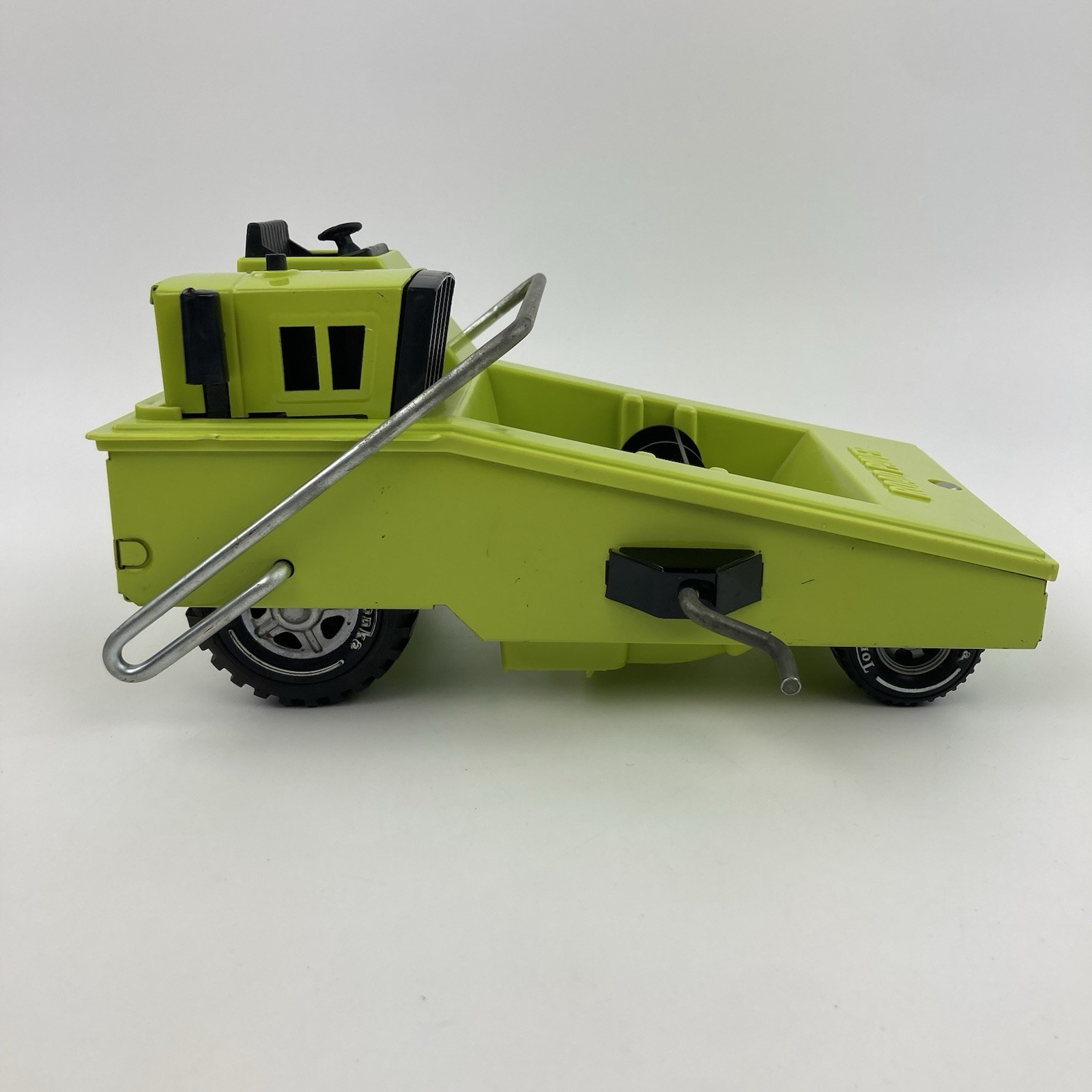 Mini Tonka 1095 Pressed Steel Road Paver 1973 Green Preowned