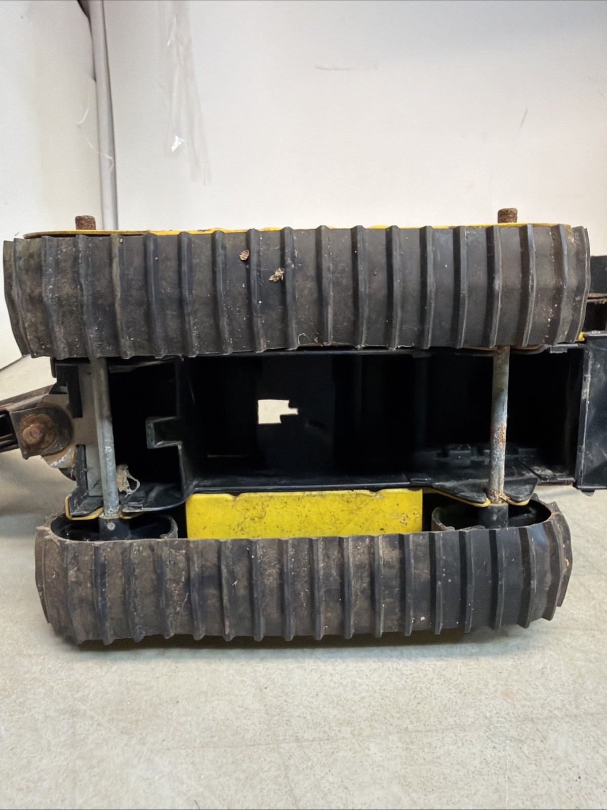 Vintage Tonka Steel Metal T-6 Front End Bucket Loader Bulldozer & Backhoe
