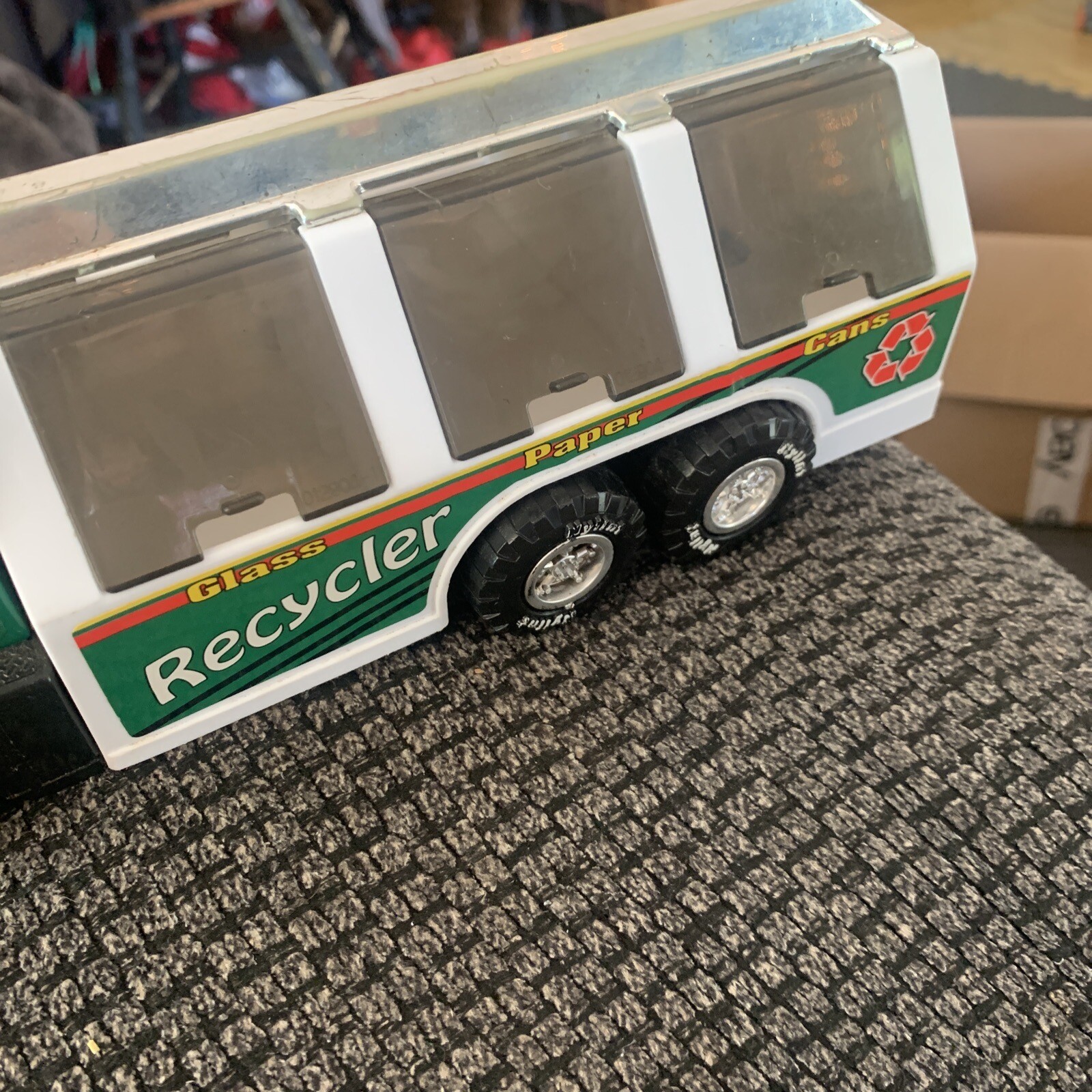 Nylint Recycler Truck – 1993 – Plastic – Pre-Owned Windows Good Condition.bcar