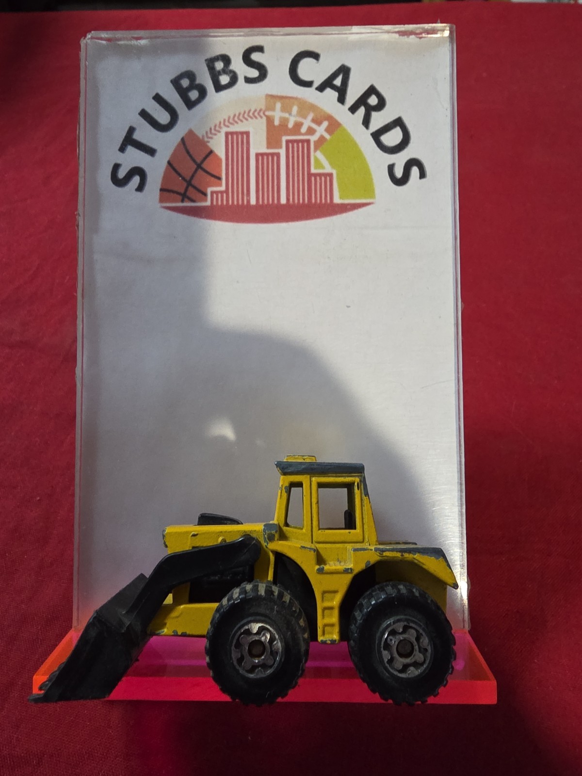 Matchbox Superfast No 29 Tractor Shovel Yellow Diecast Construction Loader 1976