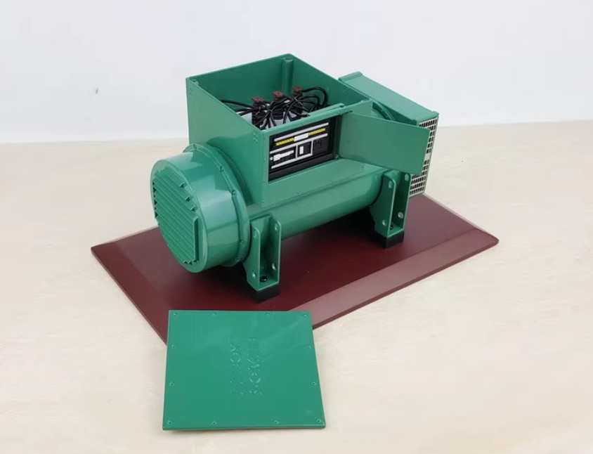 1:12 NIDEC LEROY-SOMER LSA53 Generator DC Motor Construct Machine Diecast Model