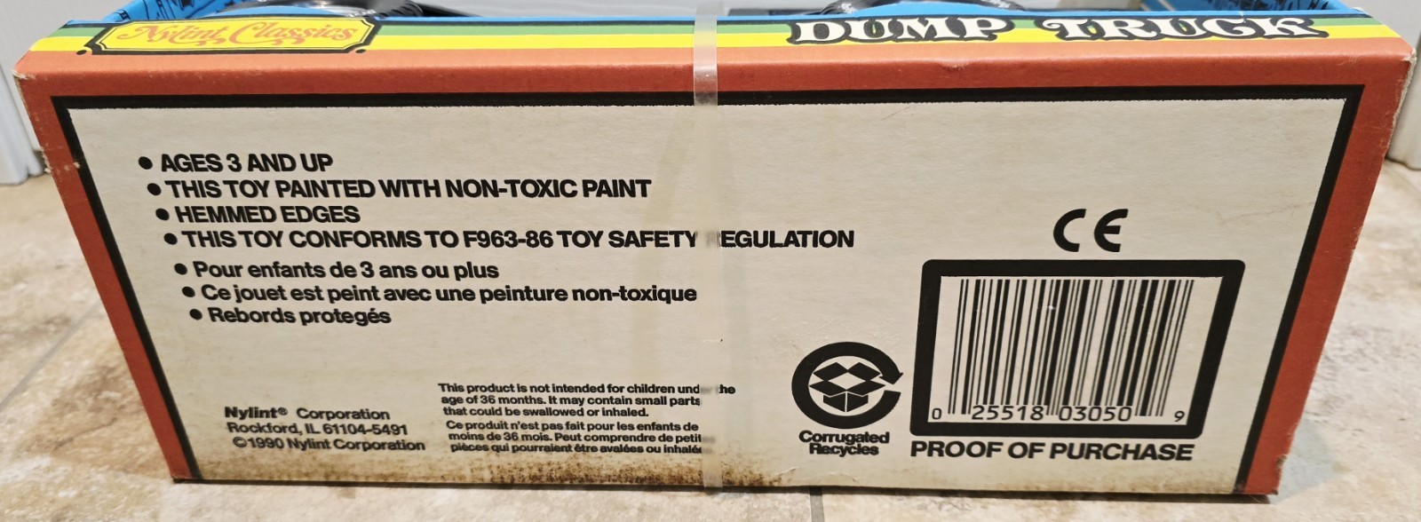 Rare Nylint Classics Collector Series Dump Truck 3050 Coal & Gravel 1990 New USA