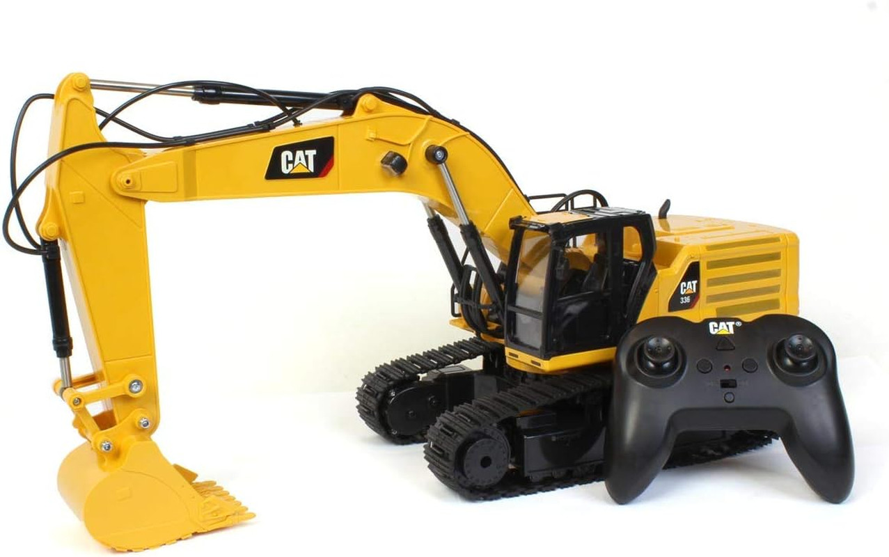 RC Truck CAT 336 Excavator | Fully Functional Radio Control 1:24 Scale Model Rem