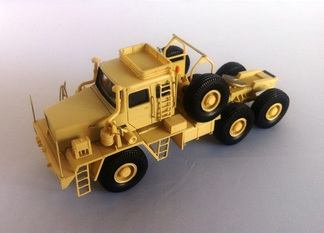 HO 1/87 Faun HZ 40.45/45 6×6 Oilfield Truck – Ready Made Resin Model