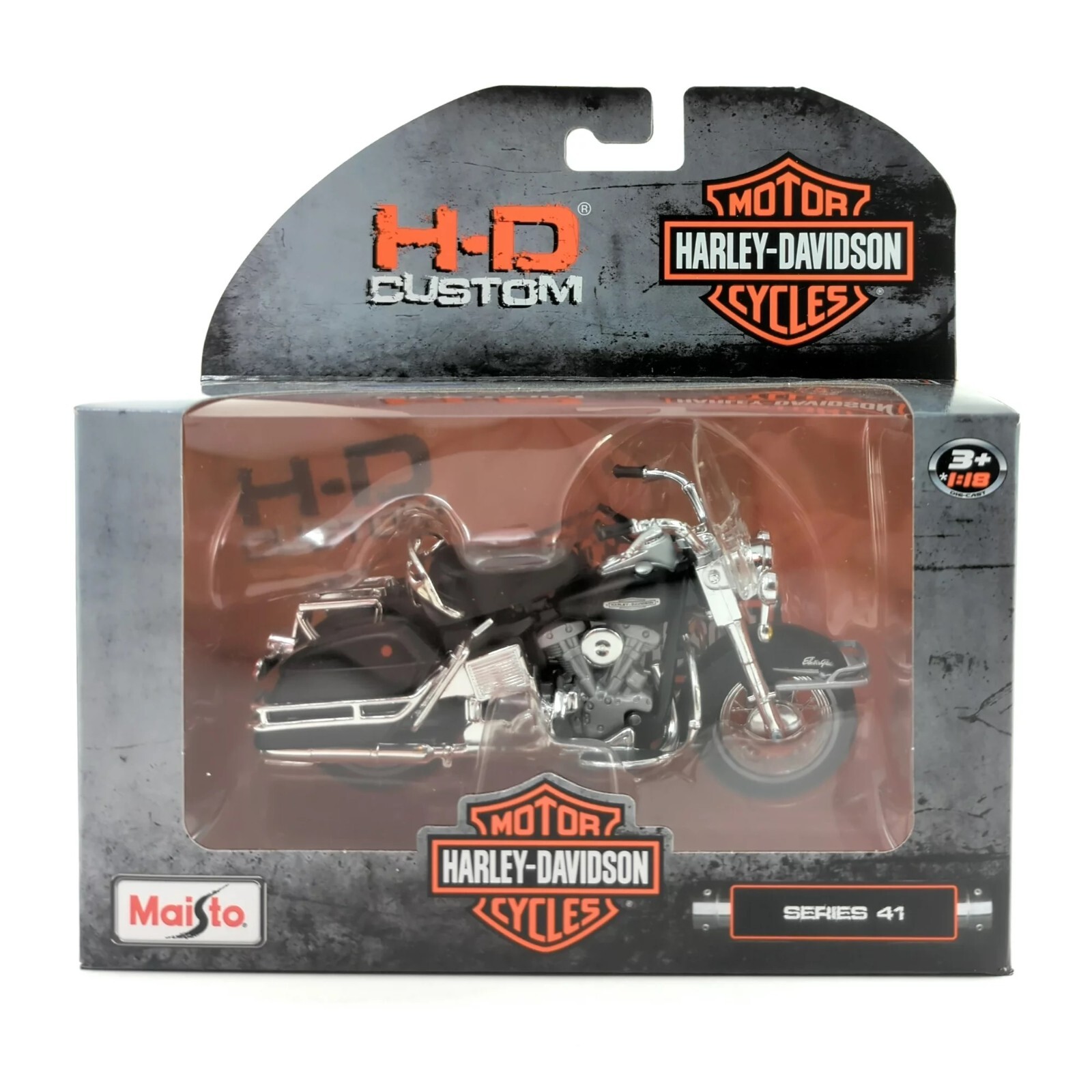 Maisto 1/18 HARLEY-DAVIDSON Motorcycles 1966 FLH ELECTRA GLIDE #3136041📌USA📌