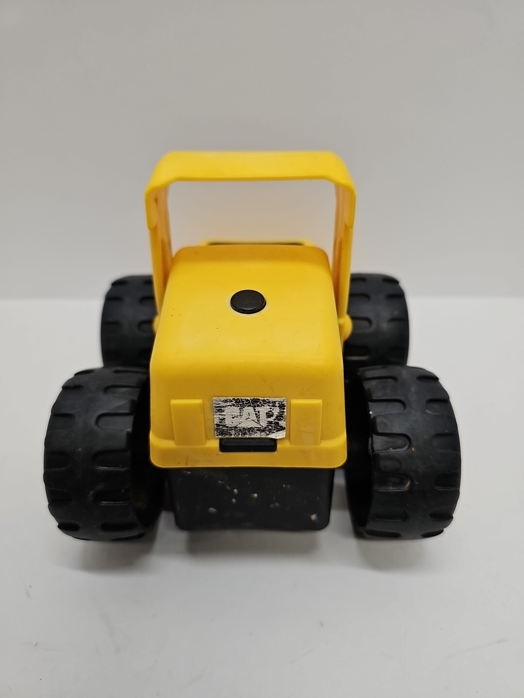 (Lot Of 2)Caterpillar And TootsieToy Bulldozer Front Loader Plastic Yellow Black