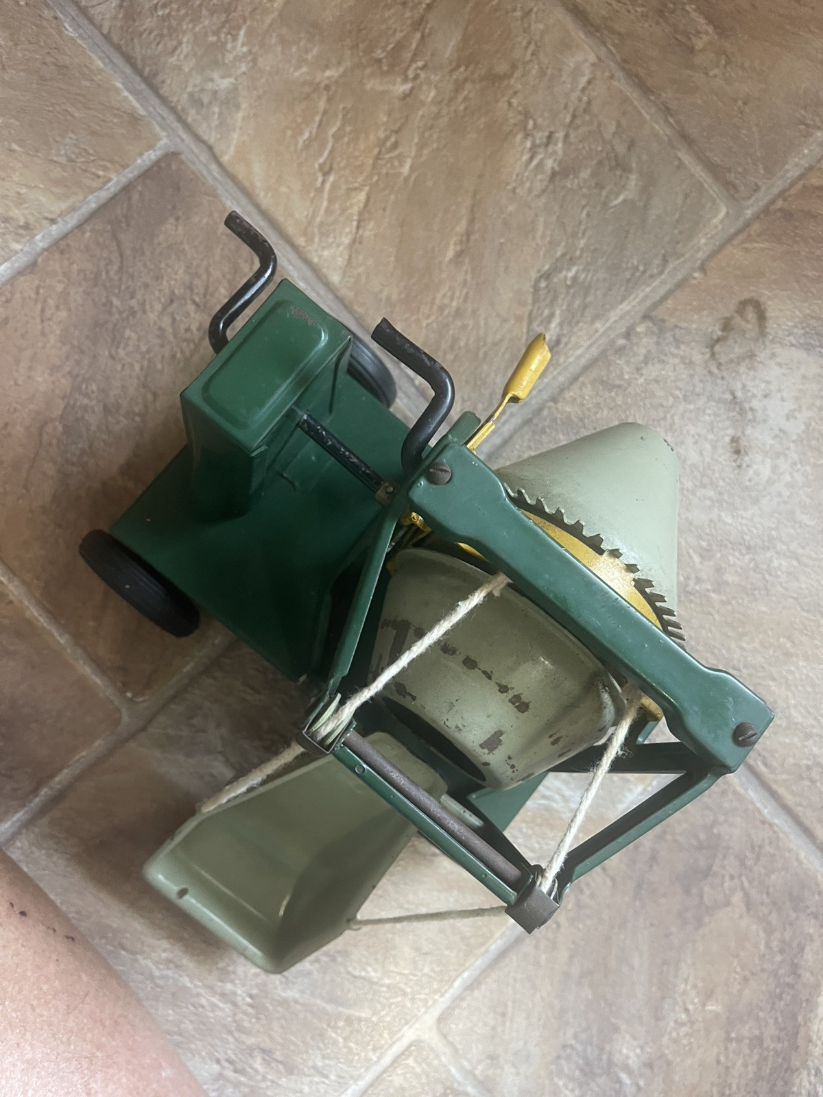 SUPER RARE Buddy L Concrete Mixer–1930s -fully articulated–100% comp. (TONKA)