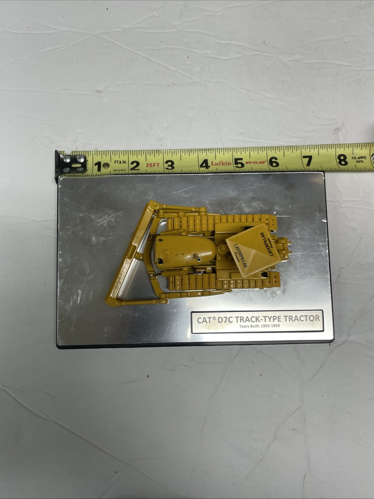 Diecast Masters 1/50 CAT Vintage D7C Track Type Tractor Dozer (85577) Sold As Is