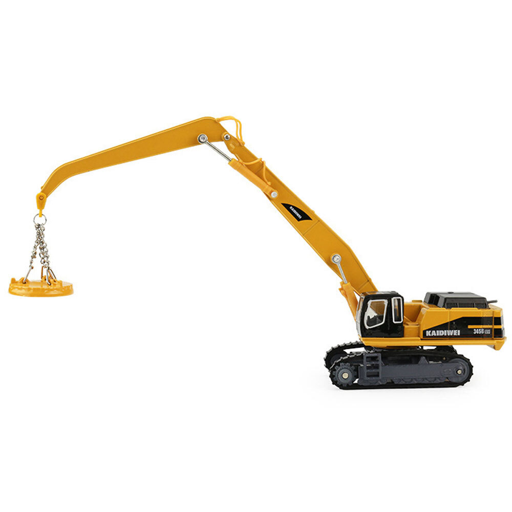 1/87 Scale Material Handler Crane Construction Vehicle Diecast Metal Model Toys