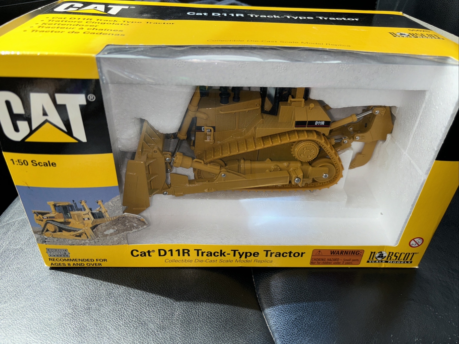 Norscot Cat D11R Track-Type Tractor Bulldozer: # 55025, 1:50 Scale NOS