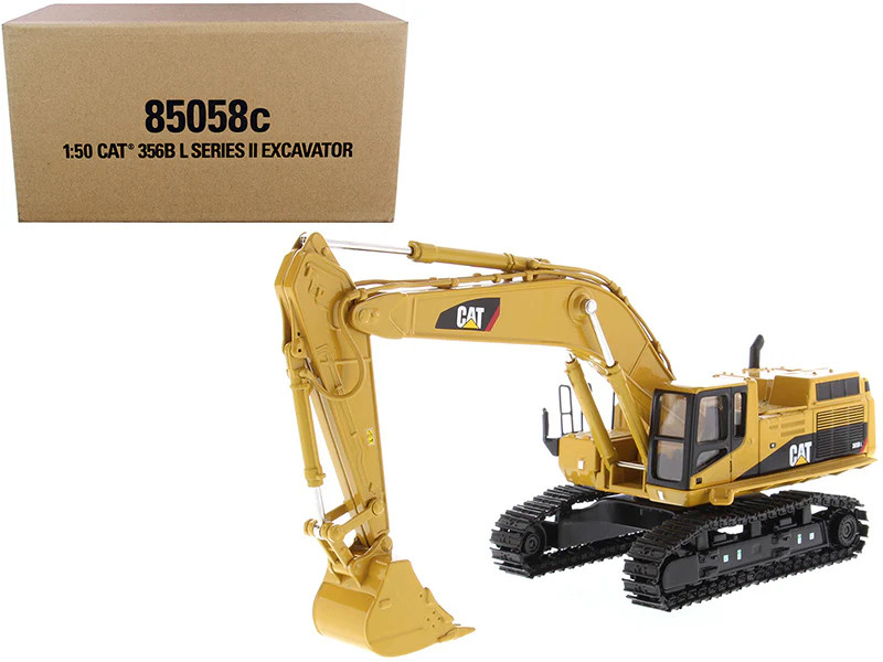 CAT Caterpillar 365B L Series II Hydraulic Excavator with Two Figurines « Core Cl