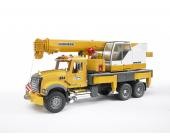 BRUDER – MACK truck with Liebherr crane – 1/16 – BRU2818