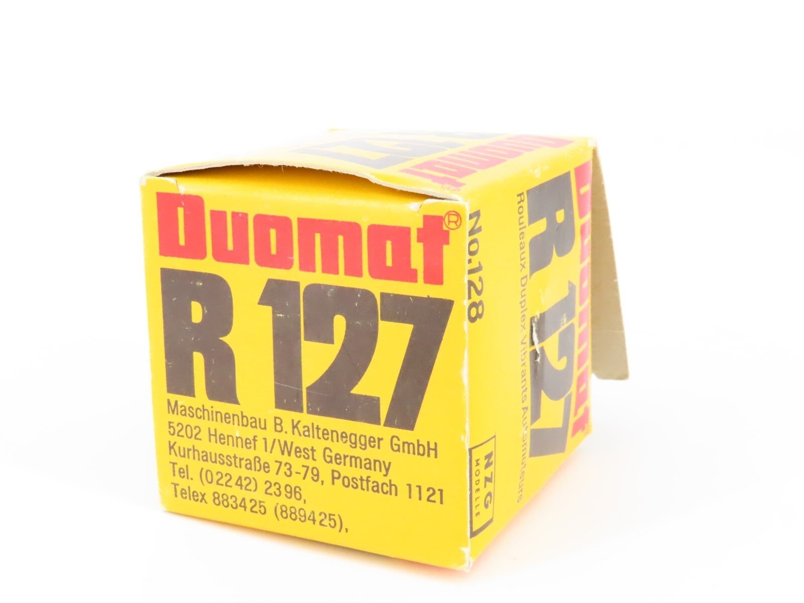 Duomat R127 Double Vibratory Roller – NZG 1:35 Scale Diecast Model #128