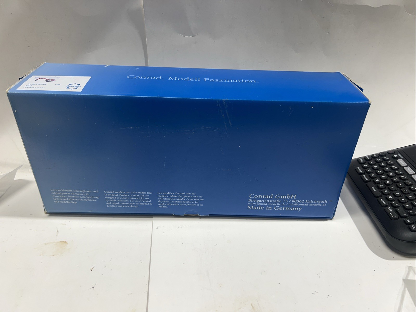 Conrad 2907-02 Liebherr R954 BV Demolition Excavator – Arbogast 1/50 Diecast MIB