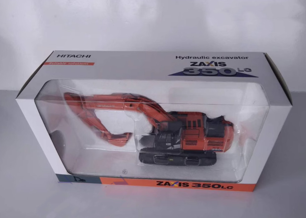 1:50 29CM TMC ZAXIS350-6 Excavator Construction Machine Equipment Diecast Model