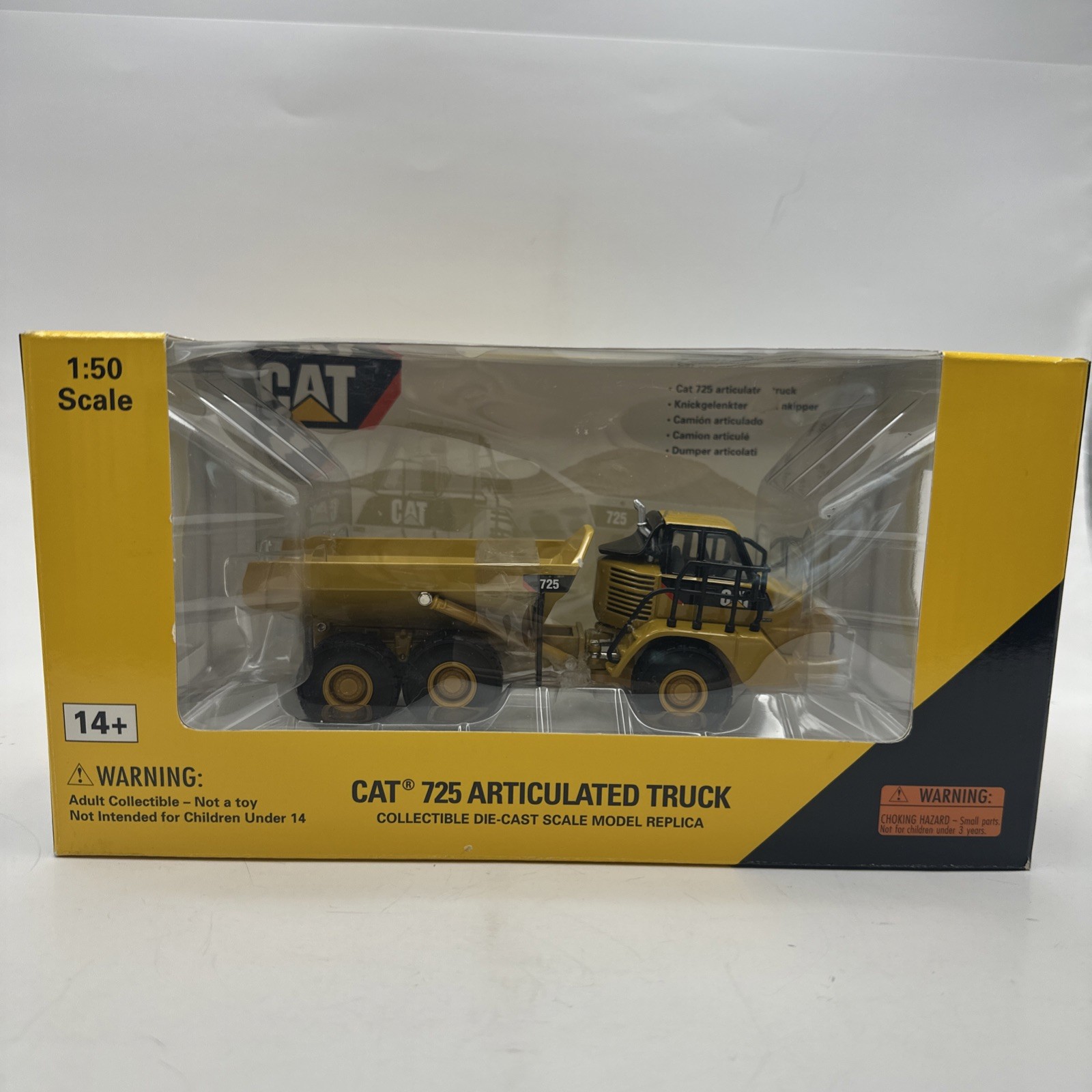 CAT 725 Articulated Truck Diecast – Norscot – 1:50 – 55073 NEW