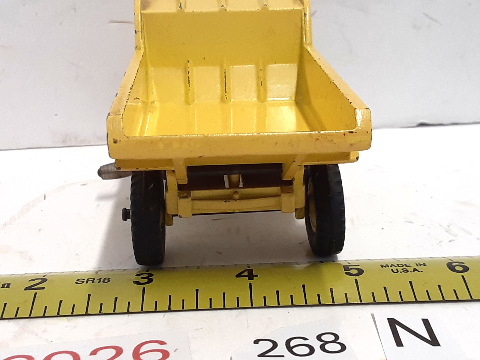 Vintage~Dinky Super Toys Euclid Dump Truck # 965~5-3/4&Prime; Long, 1959-1961