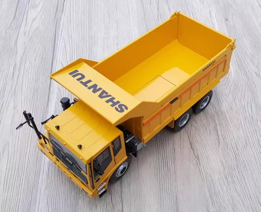 1:35 26CM SHANTUI Mining Dump Truck Construction Equipment Machine Diecast Model