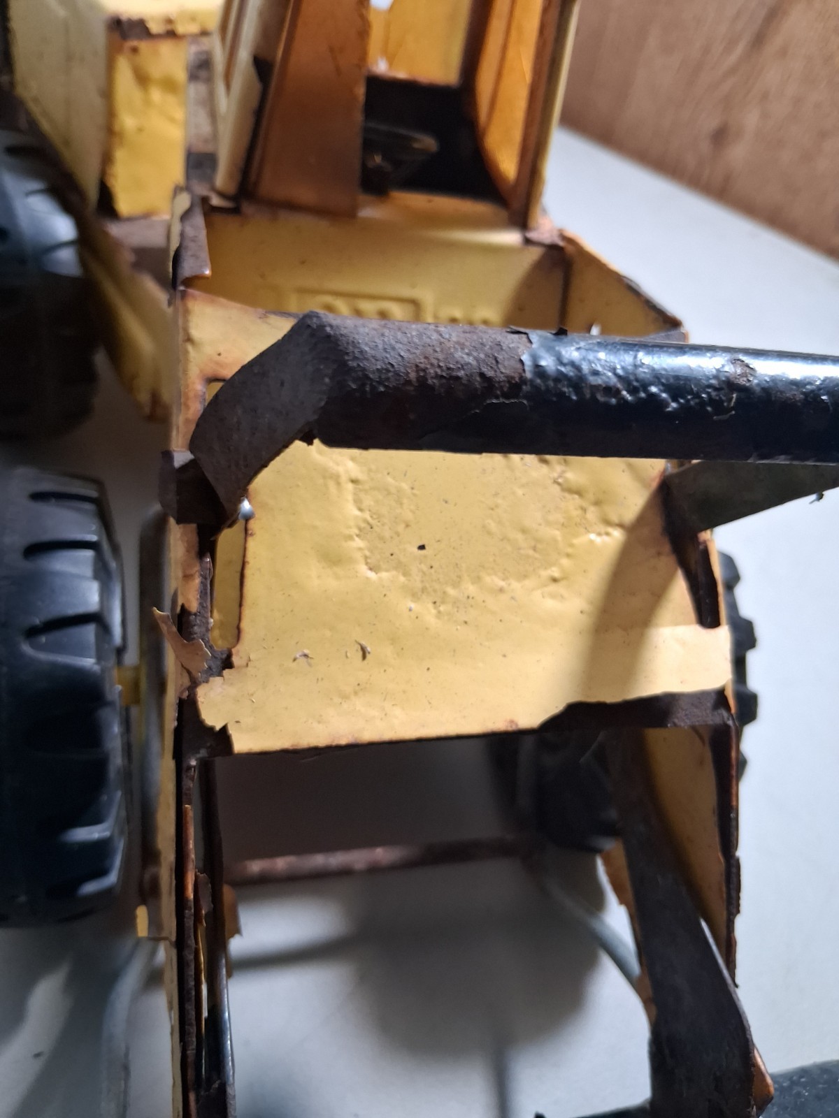 Vintage Tonka Pressed Steel Loader – Fixer Upper / Restoration Project – As Is