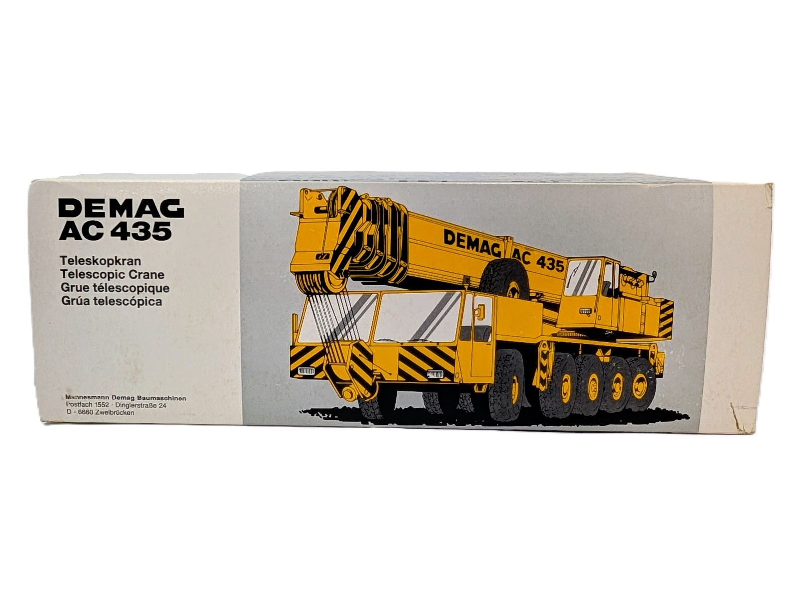 1/50 Demag AC 435 Mobile Telescopic Crane United Conrad Stock#2081