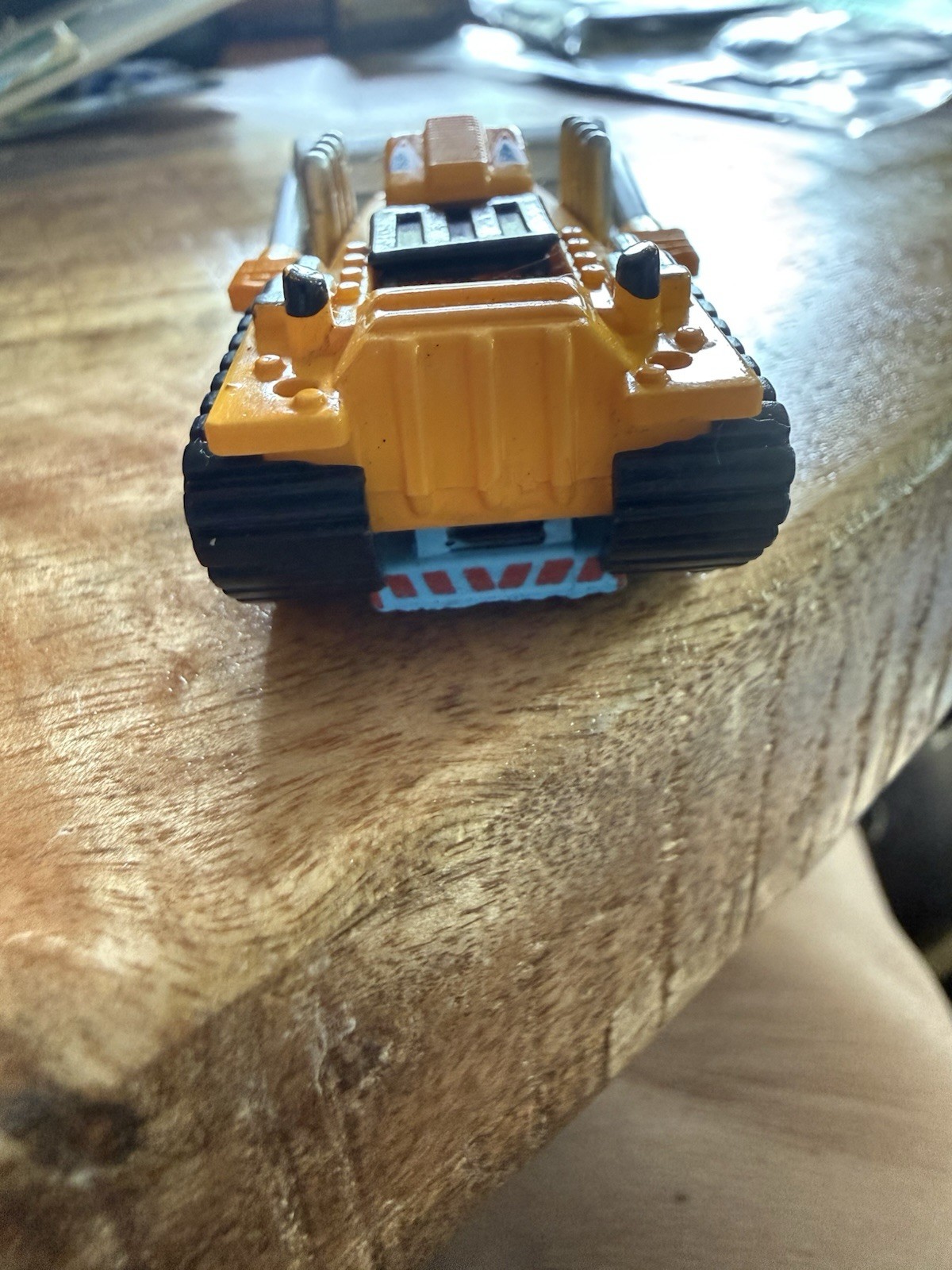 Micro Machine bulldozer
