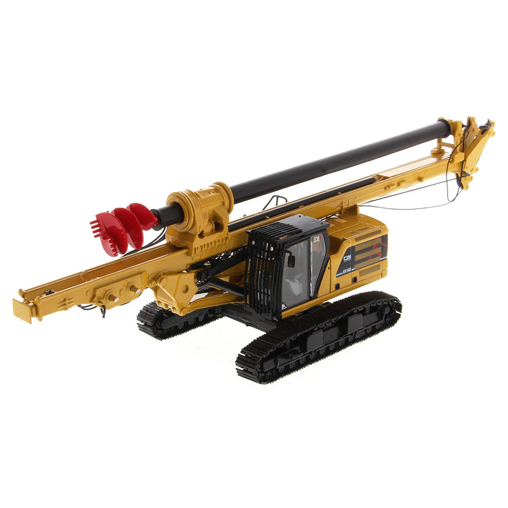 CZM EK160 Cylinder Crowd Drilling Rig Cat 330 1:50 Diecast Masters #41002