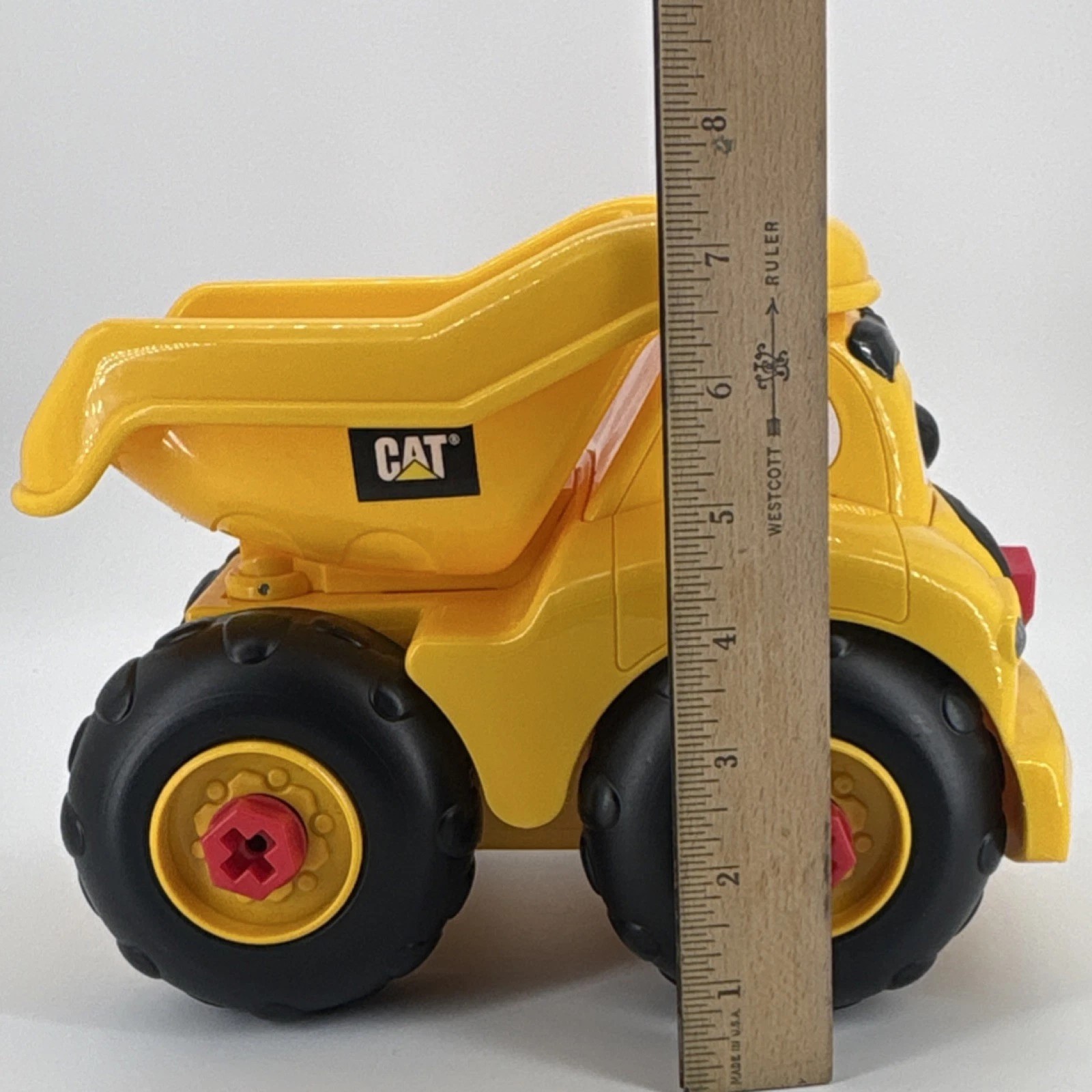 CAT Toy State Take Apart Construction Toy Lot Dump Truck Backhoe Loader Machine