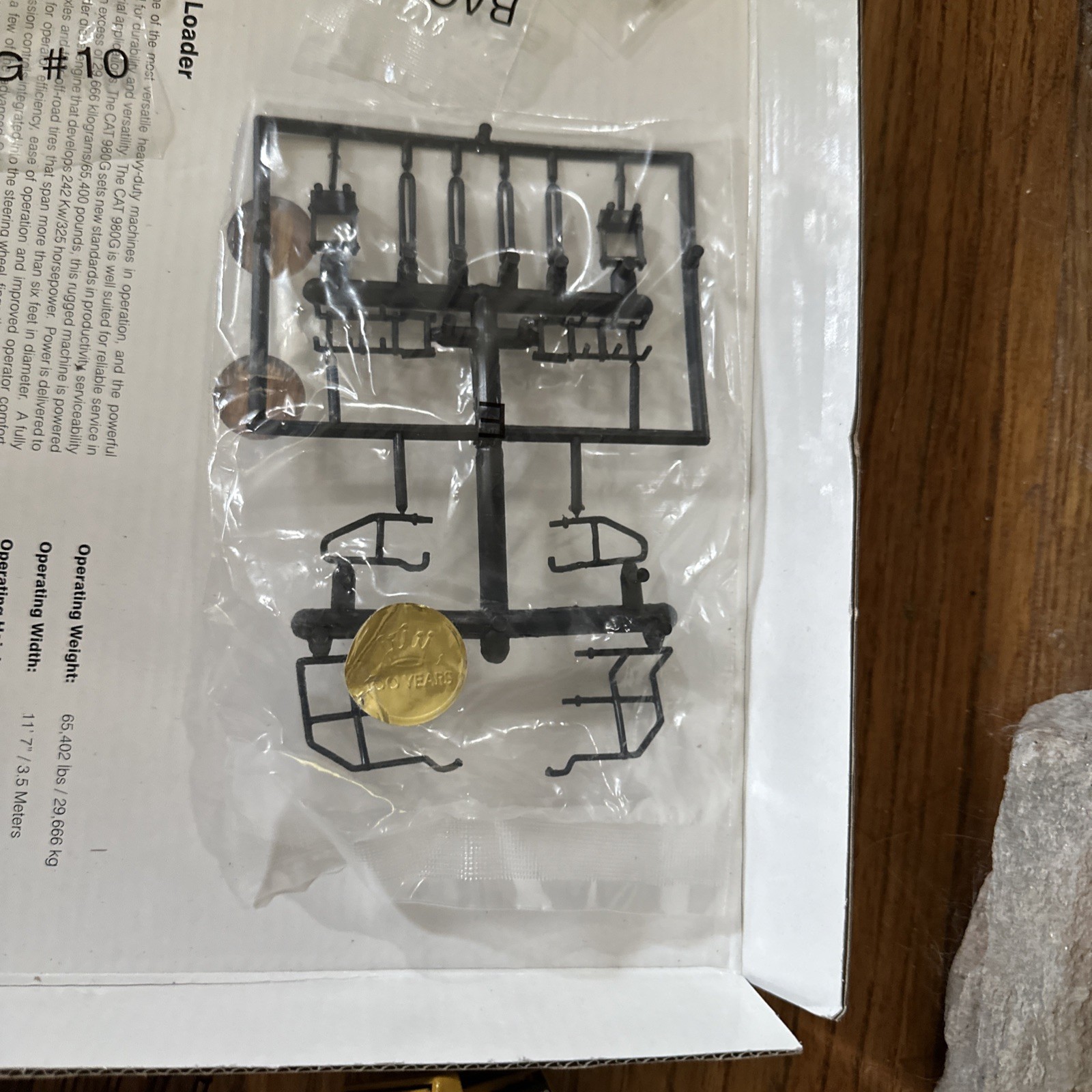Norscot CATERPILLAR 1/50 Cat 980G Wheel Loader Die Cast Construction Model Kit
