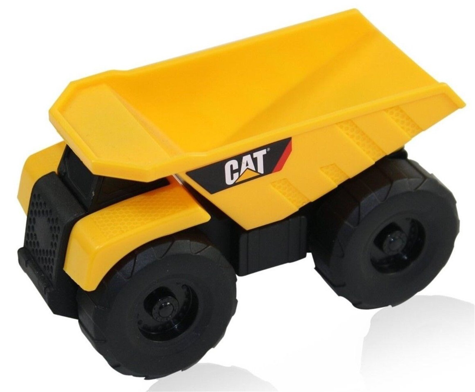 2 CAT Mini Machines Construction Caterpillar Dump Truck Backhoe Party Favor