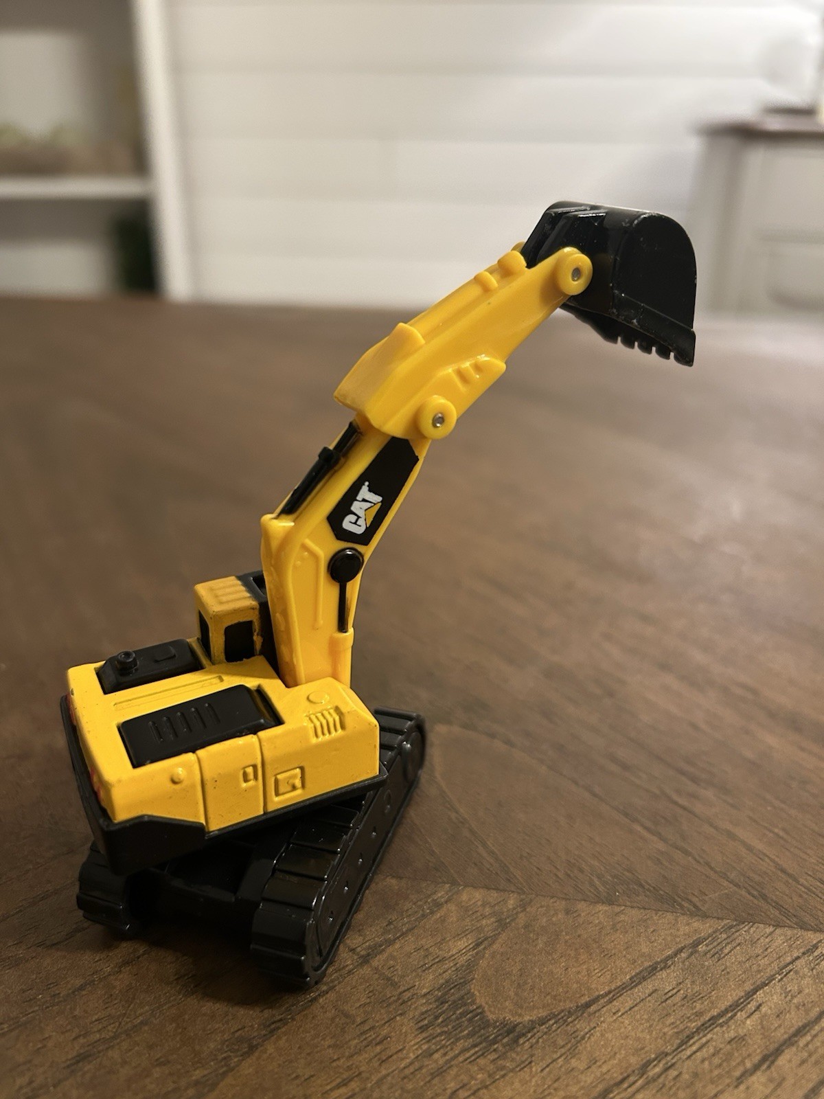 Cat Caterpillar Mini Excavator Road Grader Diecast Metal/Plastic Combo
