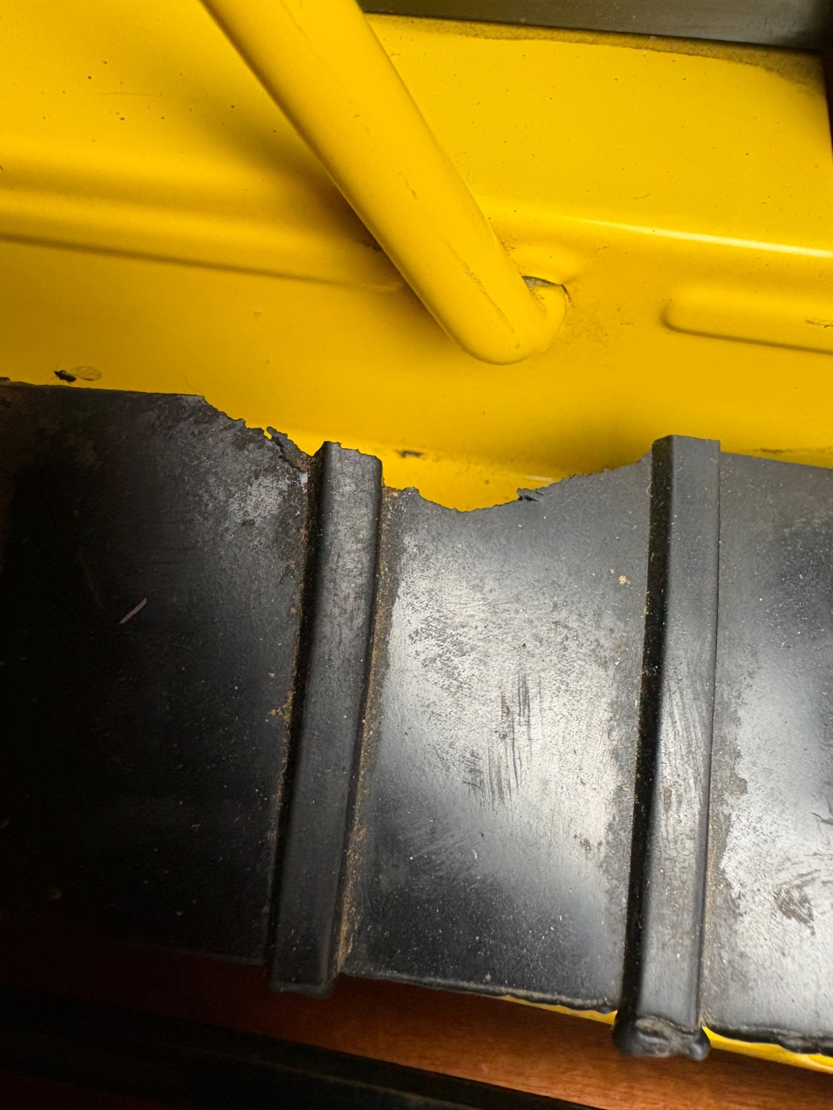 Vintage 80’s turbo diesel Bulldozer Pressed Steel Approx 17 inches Long