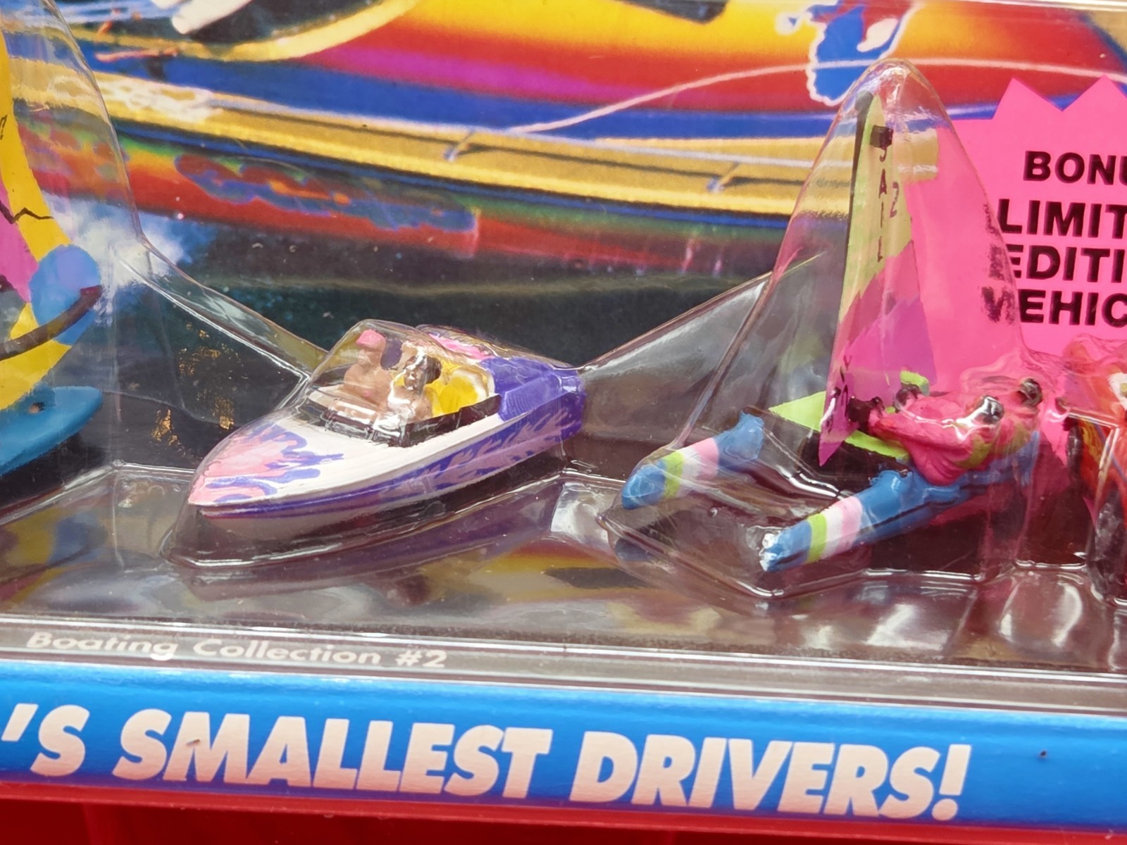 1991 Galoob Micro Machines World&rsquo;s Smallest Boating Collection NRFB