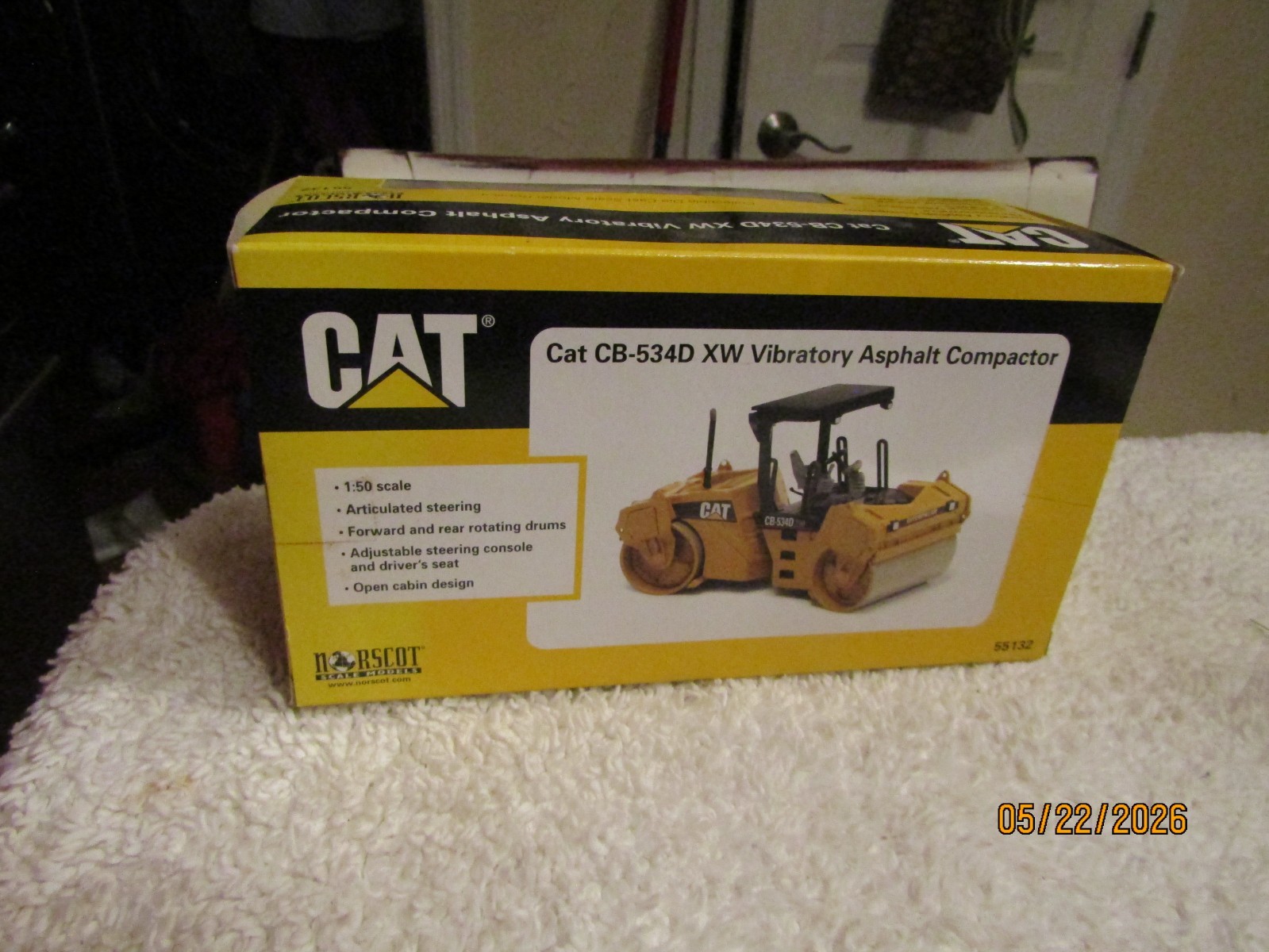 Norscot Scale Models 1:50 Cat D7E Track Tractor BOX & Packaging ONLY 55224 2009