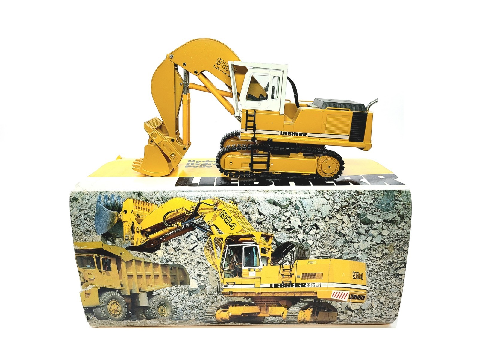 Liebherr R 984 Front Shovel – Conrad 1:50 Scale Diecast Model #2827