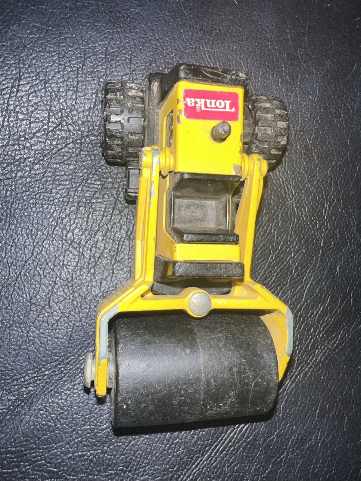 Vintage Diecast Tonka Pavement Roller 1:64 Construction Toy Made In USA RARE