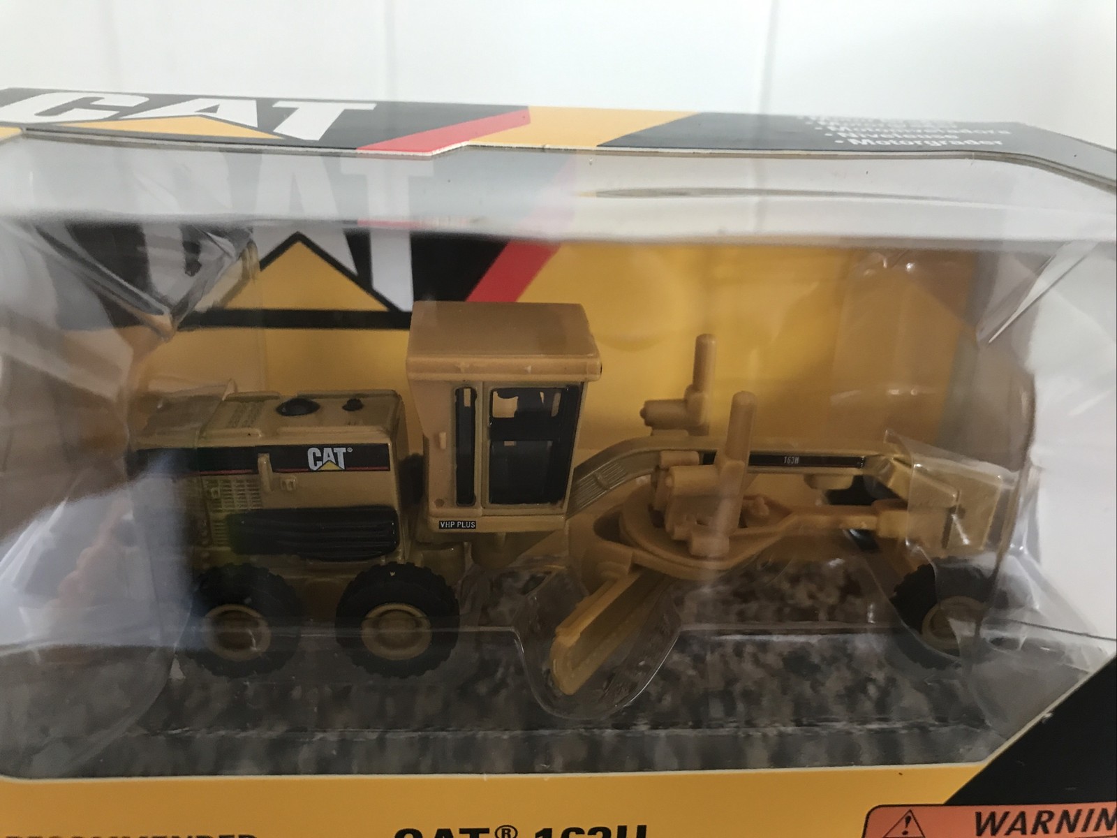 Cat 163H Motor Grader 1:87 Scale Metal Model #55403 Norscot 2008 In The Box