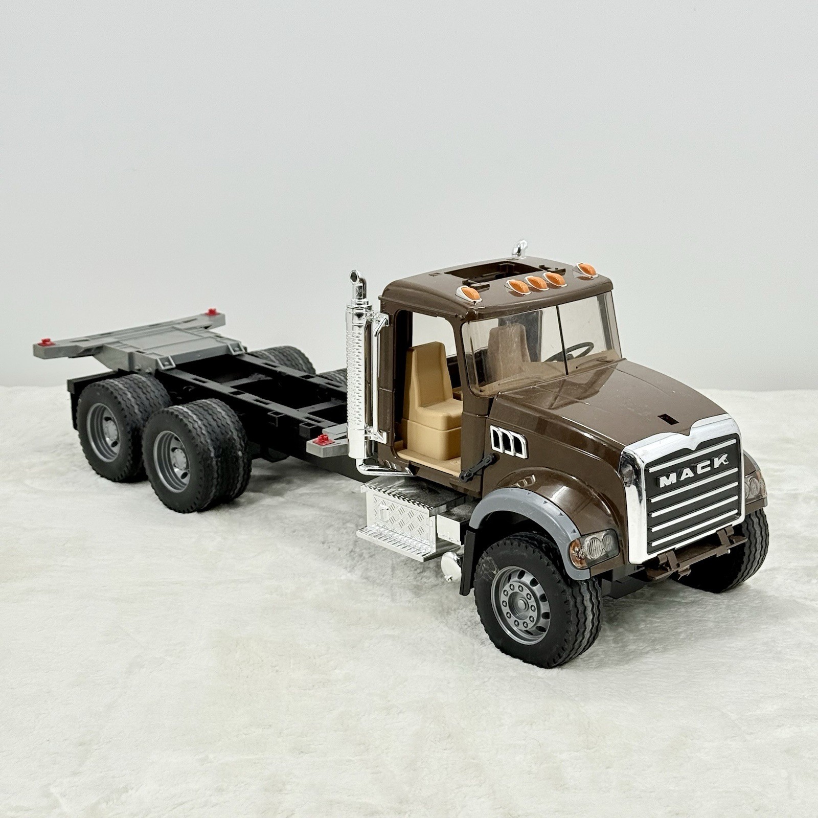 Bruder 2007 Mack Granite UPS Logistics Semi Truck Cab Only As Is 1/18 Scale